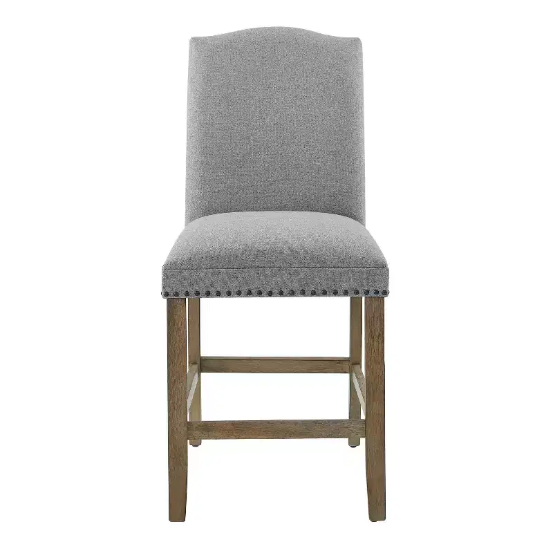 Ensemble de salle à manger 5 pièces en marbre Grayson gris/bois flotté – Steve Silver Co.