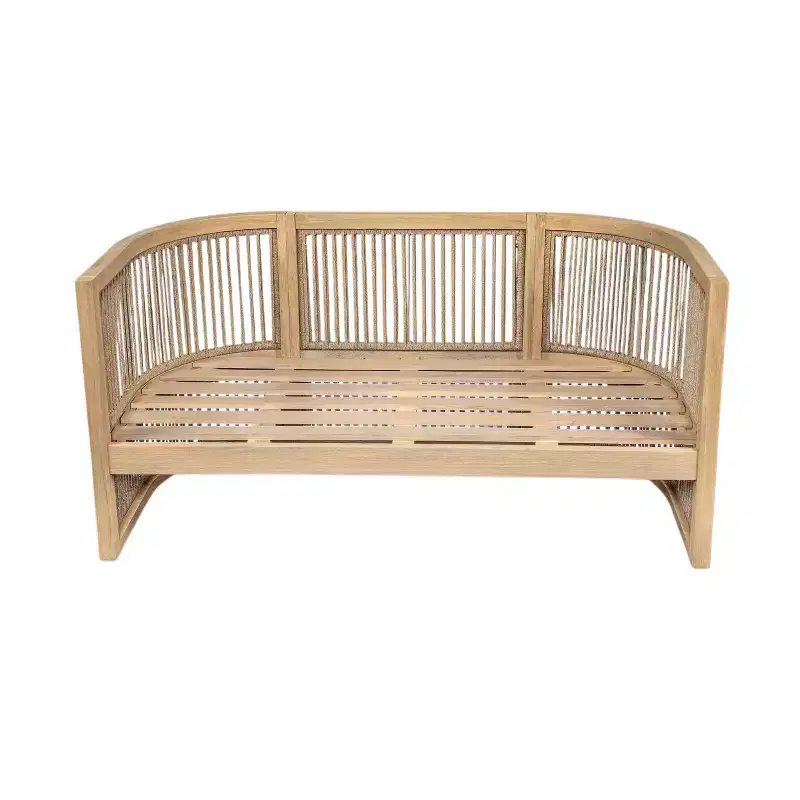Christopher Knight Home Wulan Ensemble de conversation 5 pièces en bois d'acacia avec table en béton