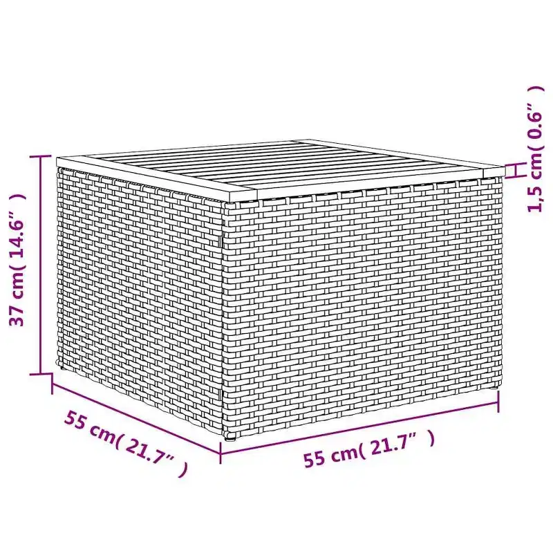 vidaXL Ensemble de canapés de jardin 5 pcs avec coussins en résine tressée