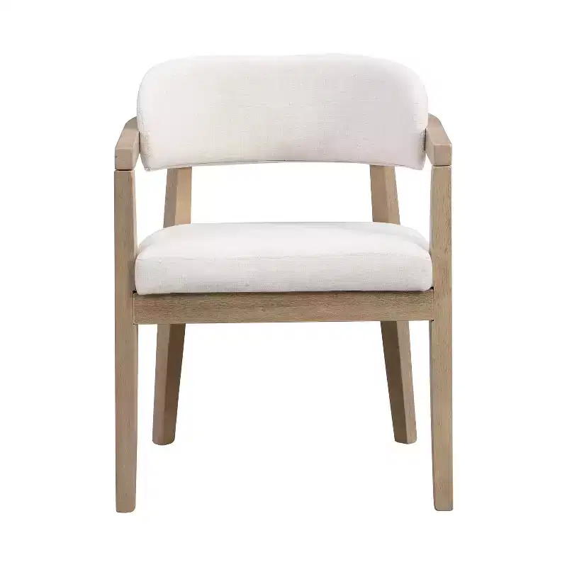 Ensemble de salle à manger rembourré Christopher Knight Home Ambessa moderne 7 pièces en bois d'hévéa