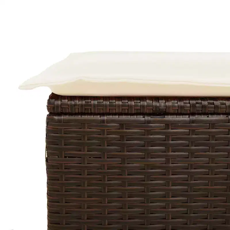 vidaXL Salon de jardin 6 pièces avec coussins en résine tressée – Plusieurs coloris et modèles au choix