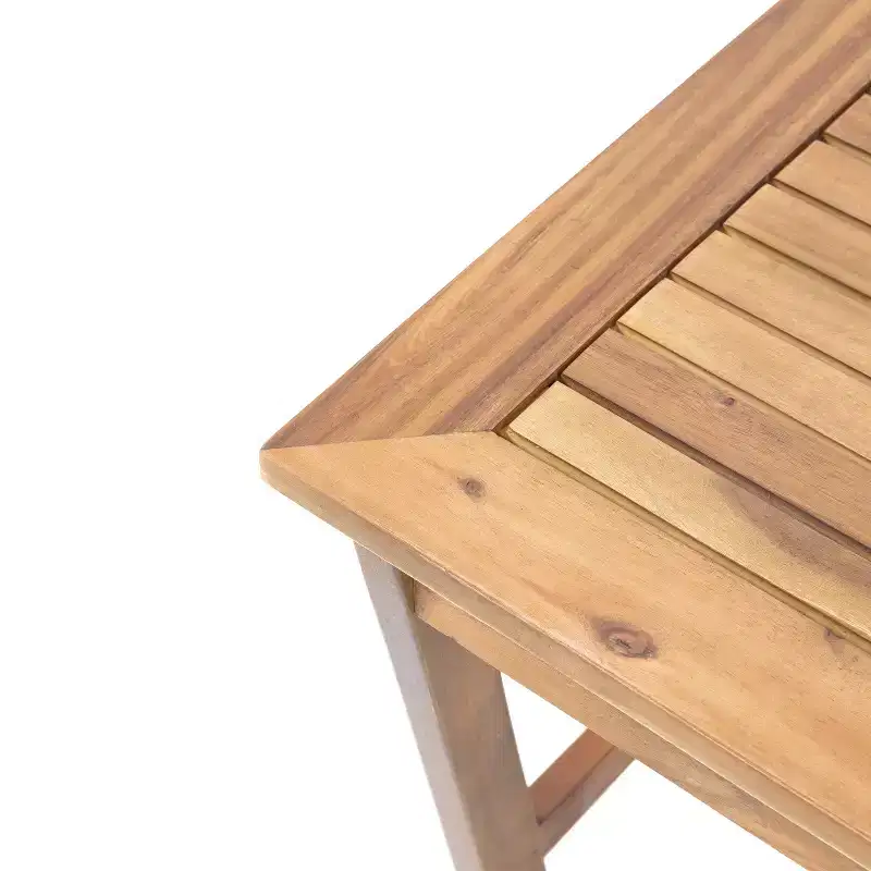 Ensemble de conversation en 8 pièces en bois d'acacia Panama avec table basse : Salon de jardin – Christopher Knight Home