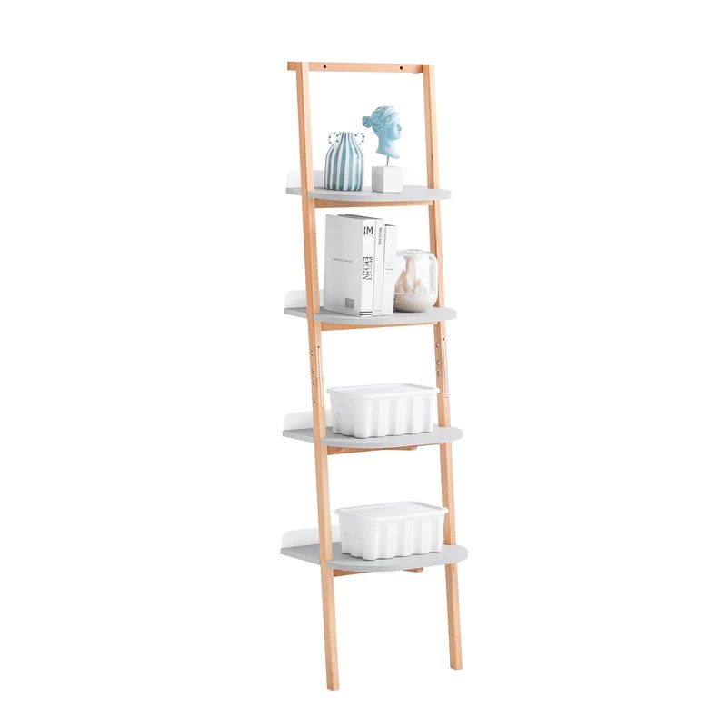 SoBuy | Leiterregal | Treppenregal | Aufbewahrungsregal | Blumentreppe | HSTR02-K-HG