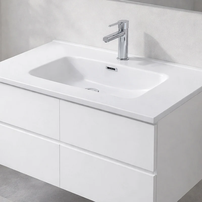 Lavabo da appoggio 1 vasca in ceramica bianco lucido 91x46,5 LAV9090S
