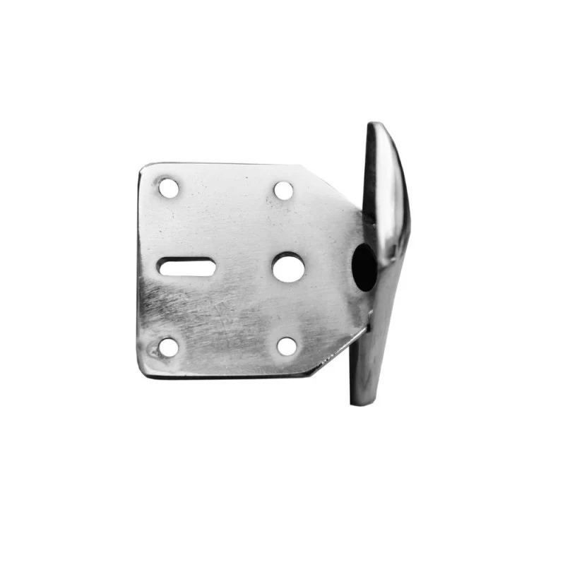 Piede in acciaio cromato per mobile H15 cm. Scoby