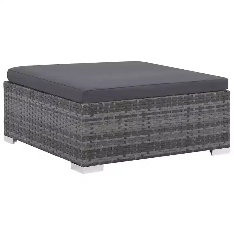 vidaXL Ensemble de canapés gris et gris foncé