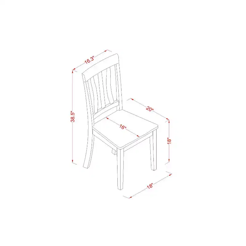 Ensemble de salle à manger rétro – Table et chaises 5 pièces – Meubles de cuisine et salle à manger