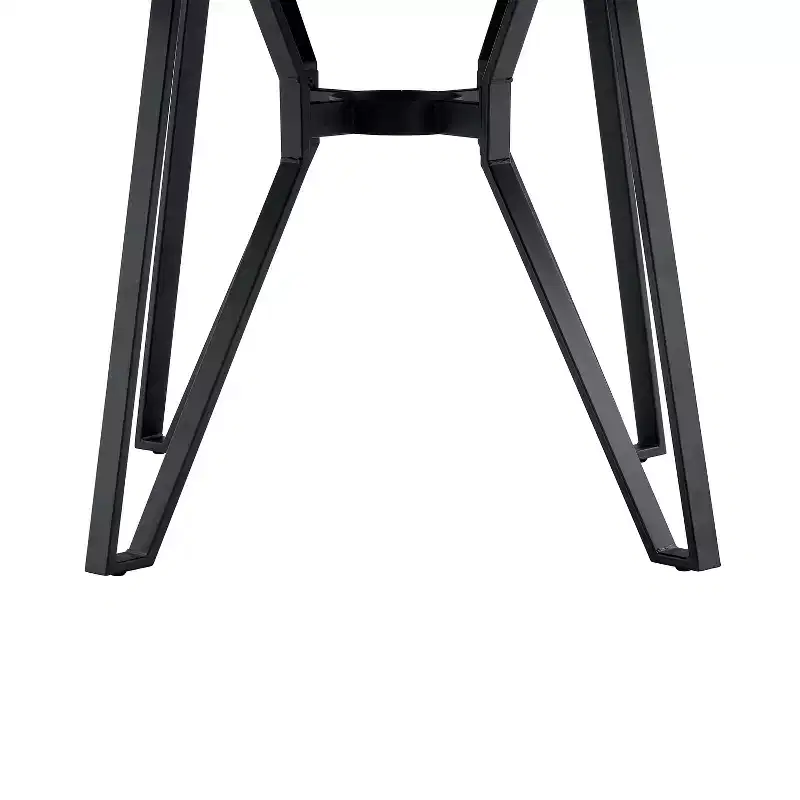 Ensemble de salle à manger Christopher Knight Home Cassius 5 pièces en bois et fer forgé