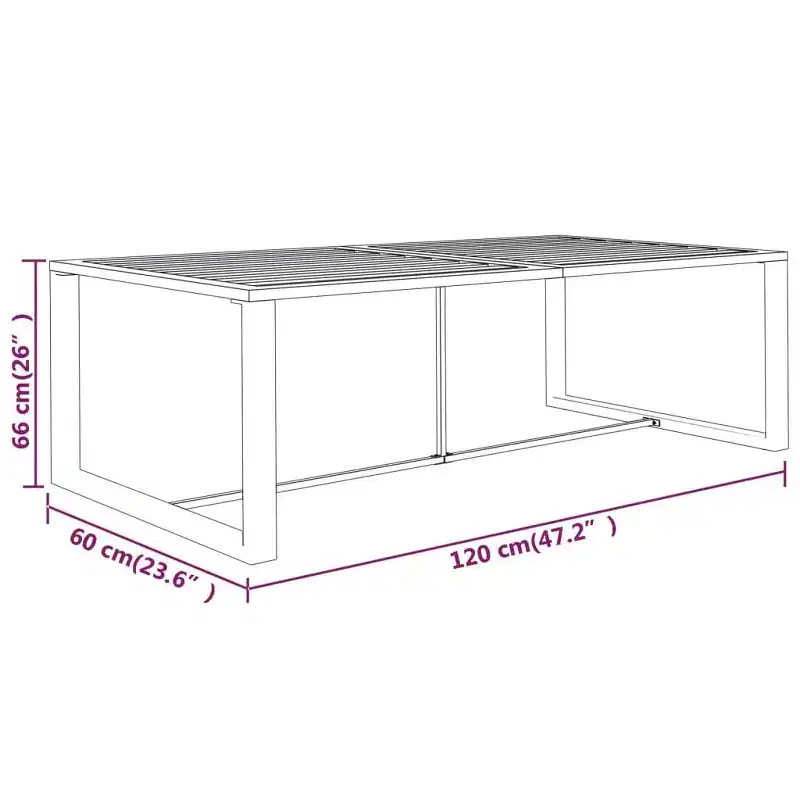 vidaXL Salon de jardin anthracite aluminium, 100% polyester, 7 pièces