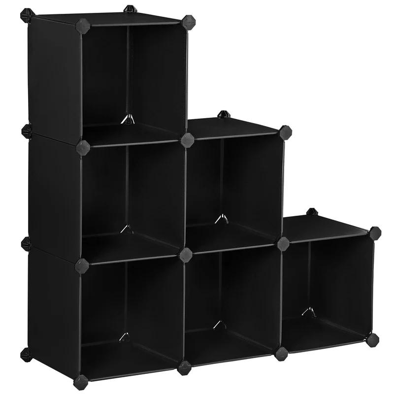 20 x pièce de fixation raccord pour armoire en plastique noir alpc0b-20 12_0003629