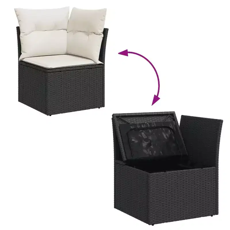 vidaXL Salon de jardin modulable - Plusieurs coloris disponibles