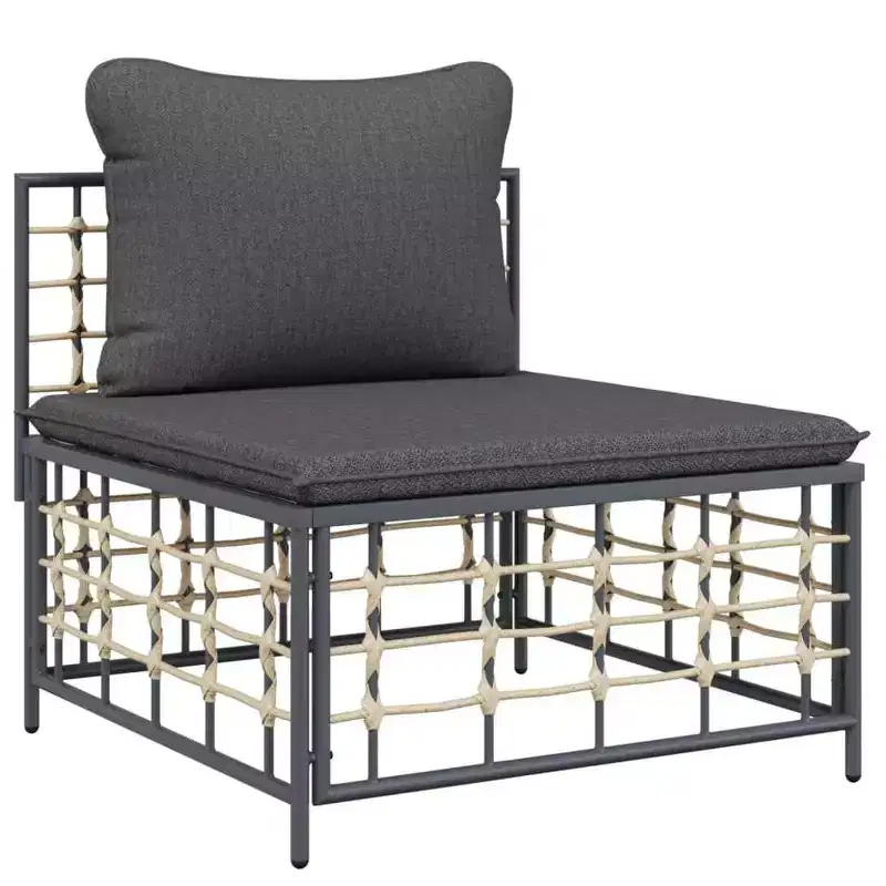 vidaXL Salon de jardin moderne 10 pièces avec coussins