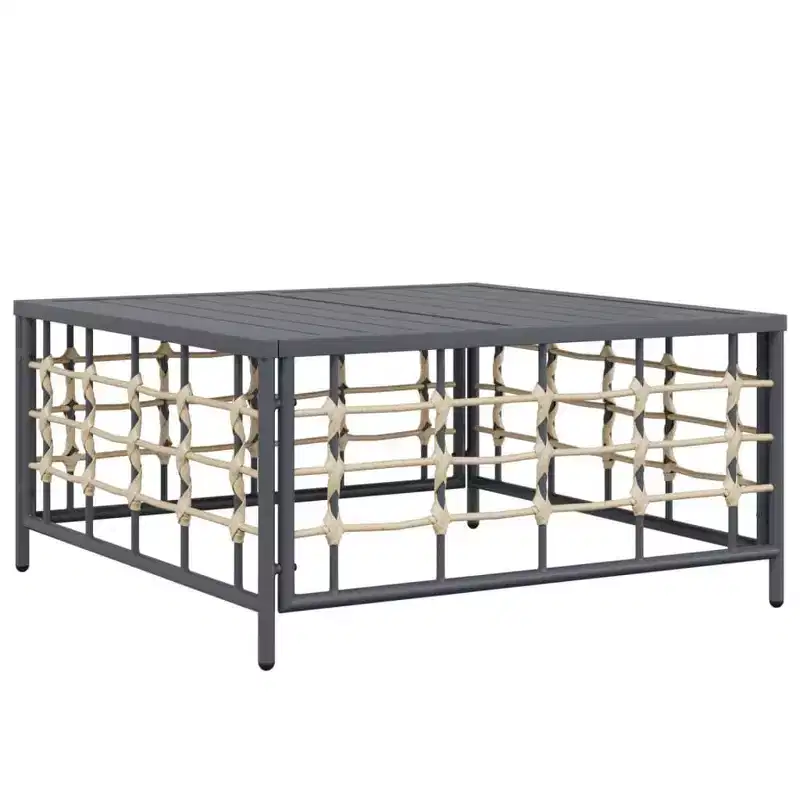 vidaXL Salon de jardin moderne 10 pièces avec coussins
