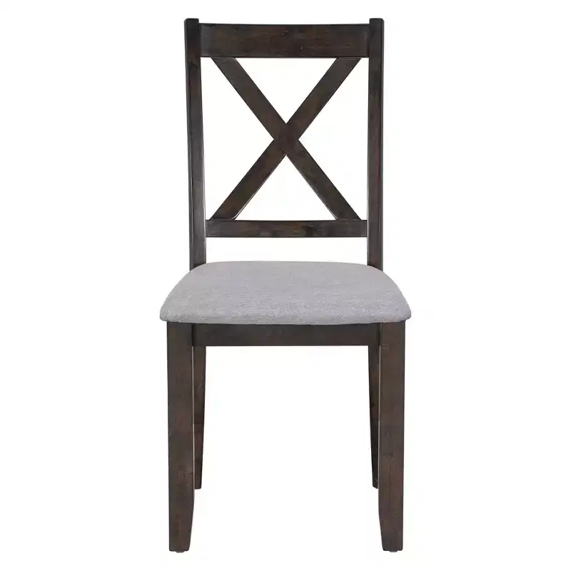 Ensemble de salle à manger pliable Whisen 6 pièces avec 4 chaises et un banc
