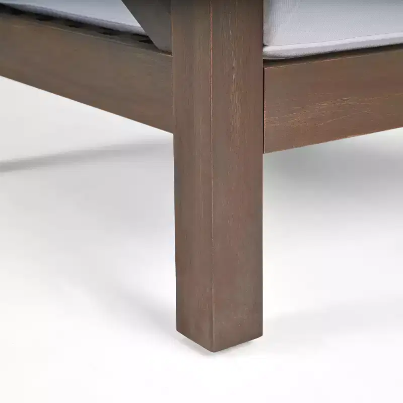 Christopher Knight Home Brava Ensemble de conversation d'extérieur 4 places en bois d'acacia avec coussins