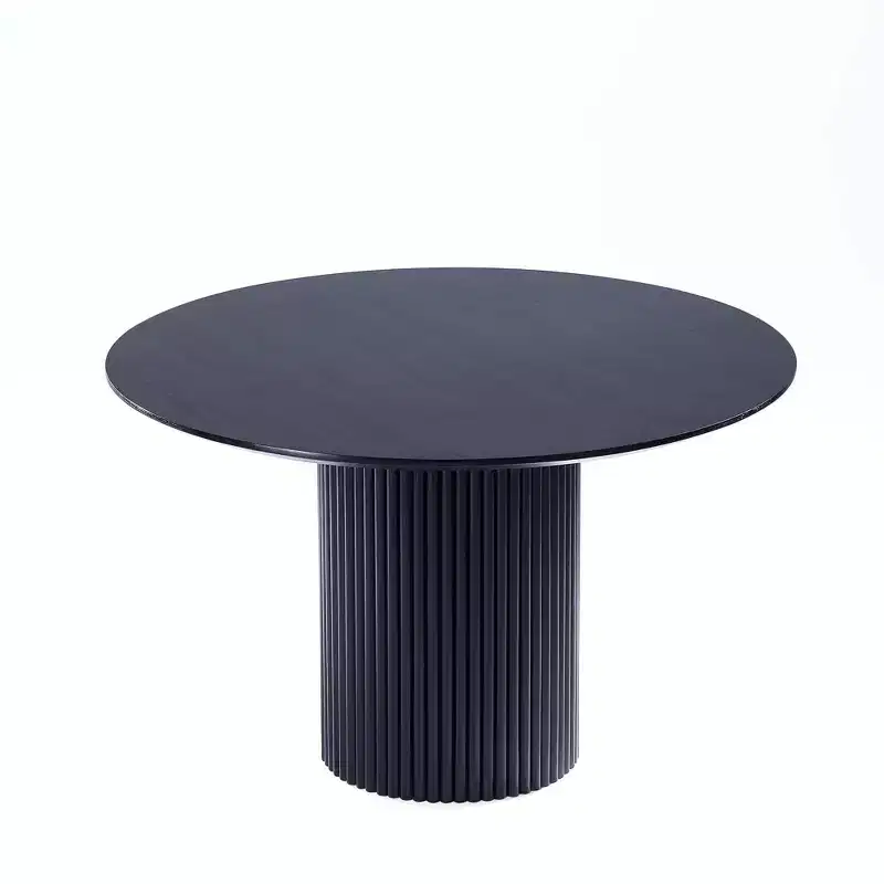Manhattan Comfort – Ensemble repas rond Hathaway and Flor 5 pièces de 120 cm