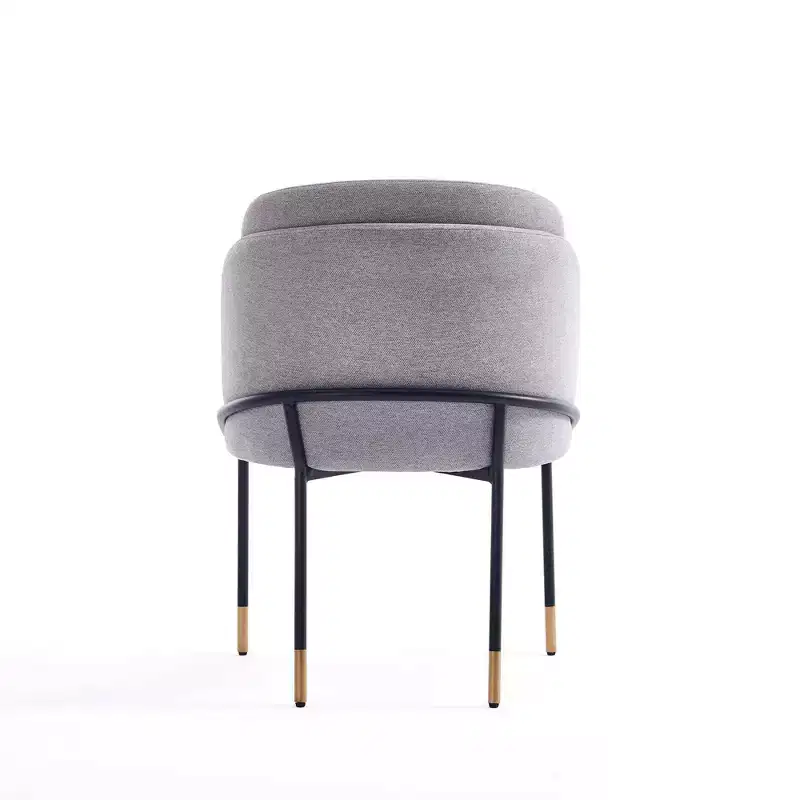 Manhattan Comfort – Ensemble repas rond Hathaway and Flor 5 pièces de 120 cm