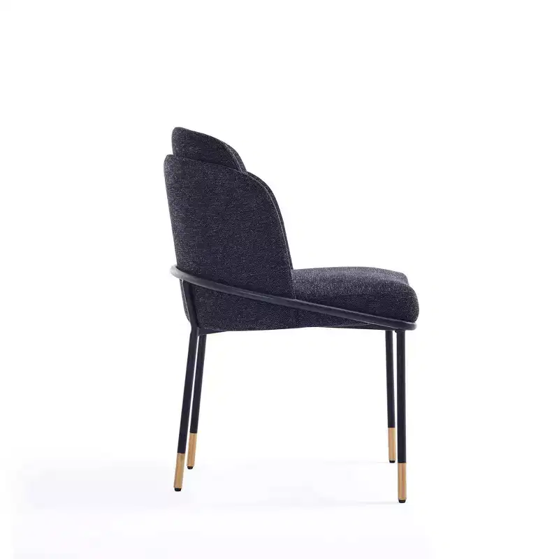Manhattan Comfort – Ensemble repas rond Hathaway and Flor 5 pièces de 120 cm