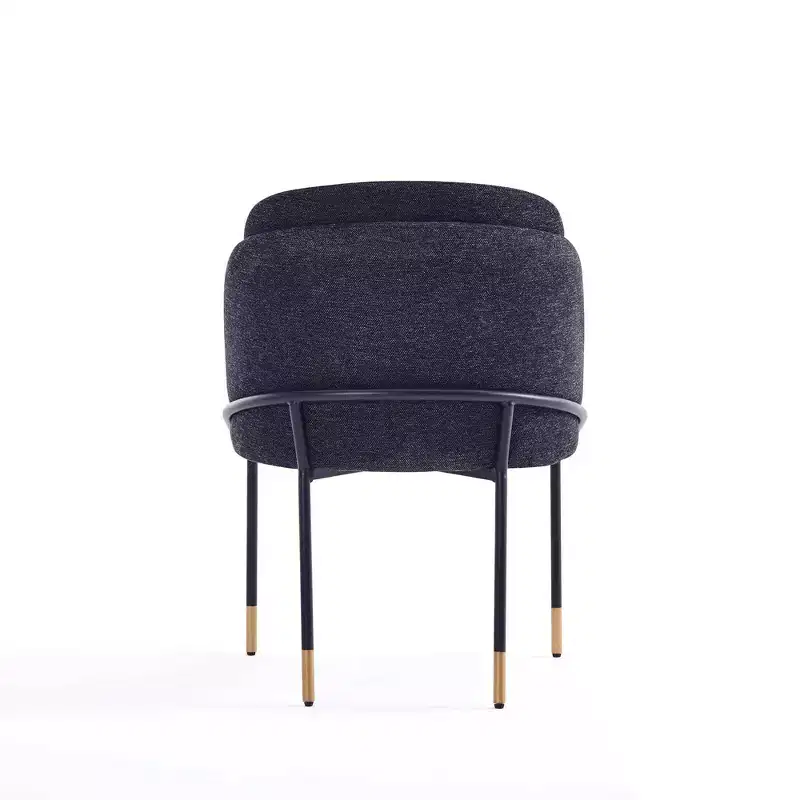 Manhattan Comfort – Ensemble repas rond Hathaway and Flor 5 pièces de 120 cm