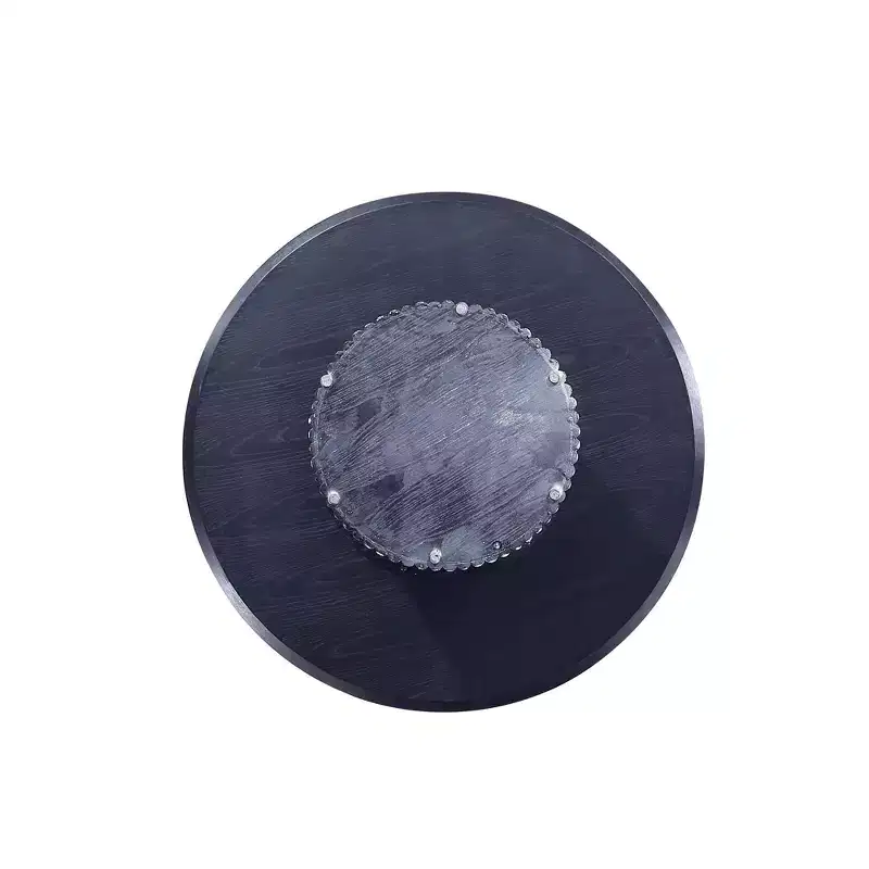 Manhattan Comfort – Ensemble repas rond Hathaway and Flor 5 pièces de 120 cm