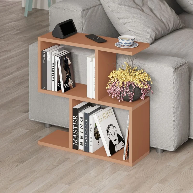 Tavolino da salotto colore cinnamon 60x19,5x60H Homemania