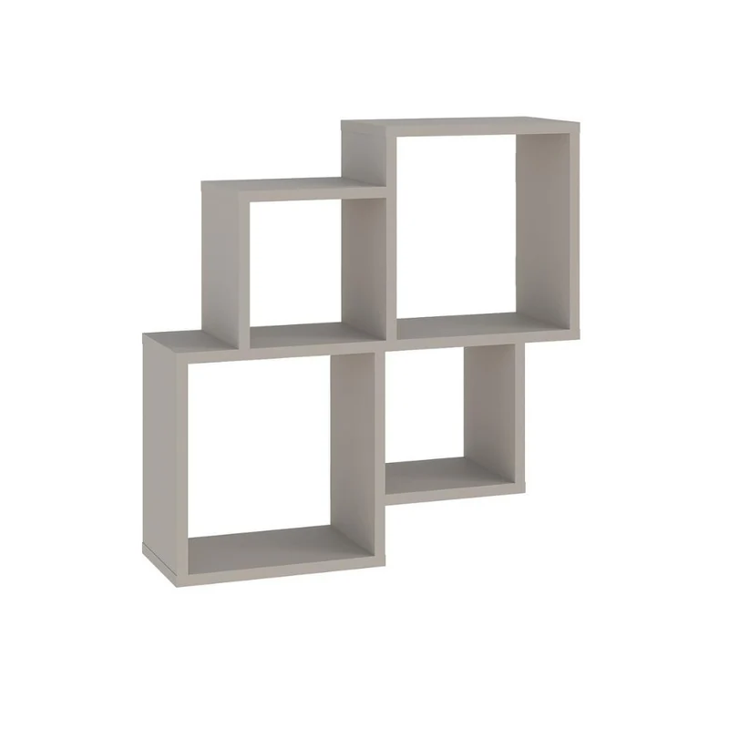 Mensola con 4 scomparti finitura sandstone Oyo