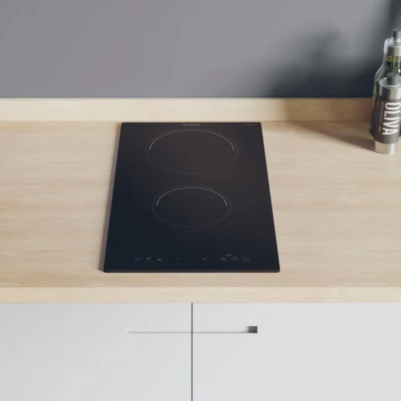Piano cottura a induzione 2 zone colore nero - Candy CID301
