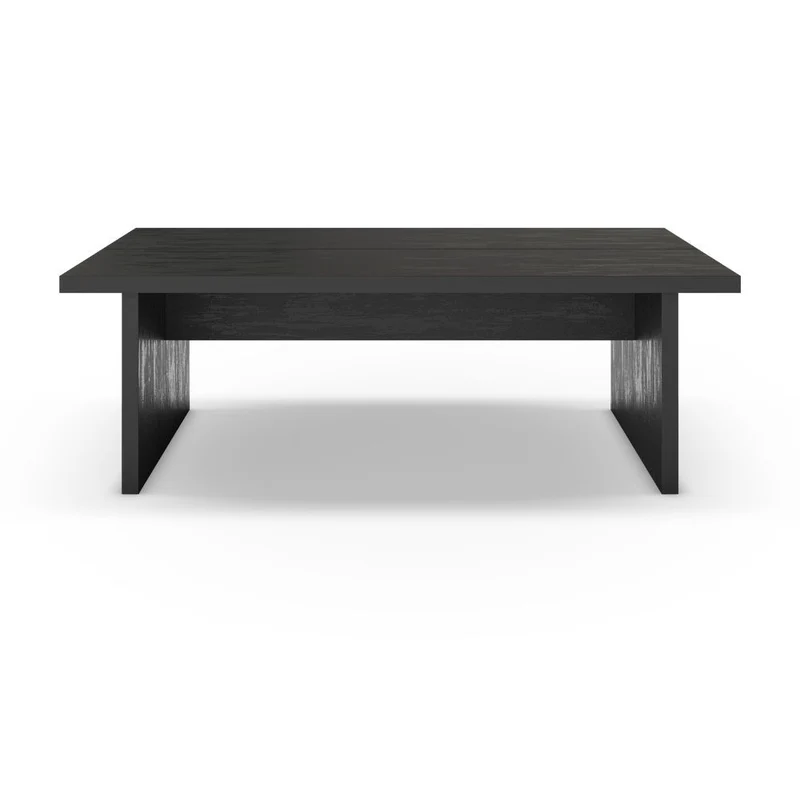 Tavolino da salotto rettangolare colore nero 120x70x40H cm - Loana