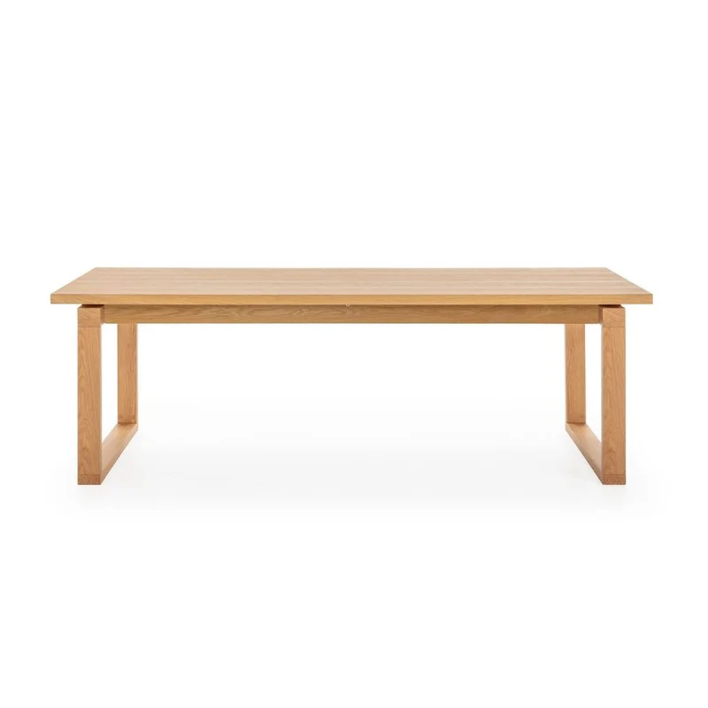 Tavolo fisso rettangolare colore rovere 220x100x76H cm - Matry