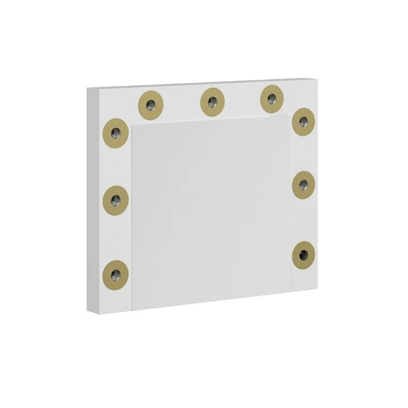 Specchio per trucco con Luci LED cornice 72x7x60H cm - Lovir