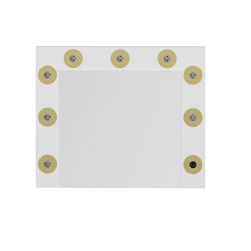 Specchio per trucco con Luci LED cornice 72x7x60H cm - Lovir
