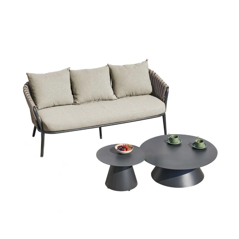 Salotto da esterno Simo beige