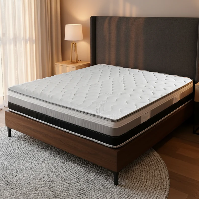 Materasso matrimoniale sfoderabile a molle insacchettate 160x200x25H cm - Pio