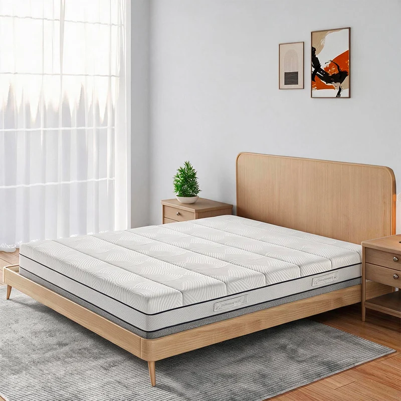 Materasso matrimoniale con molle insacchettate 160x190x25H cm - Manlio