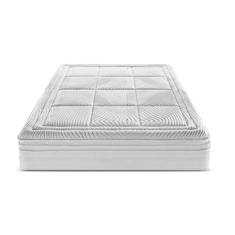 Materasso matrimoniale memory foam doppio strato molle insacchettate 160x190x30H cm - Delia