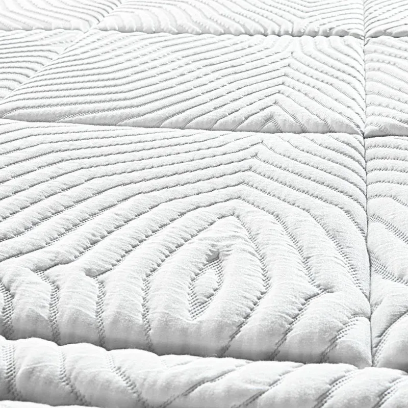 Materasso matrimoniale memory foam doppio strato molle insacchettate 160x190x30H cm - Delia