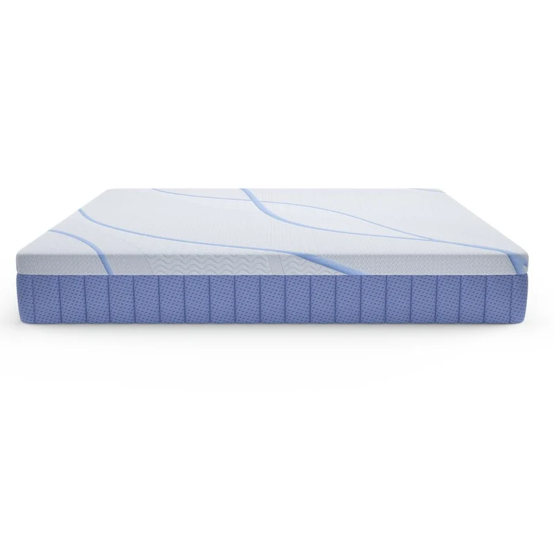 Materasso singolo a molle 5 zone con rivestimento antiscivolo 80x190x30H cm - Parem