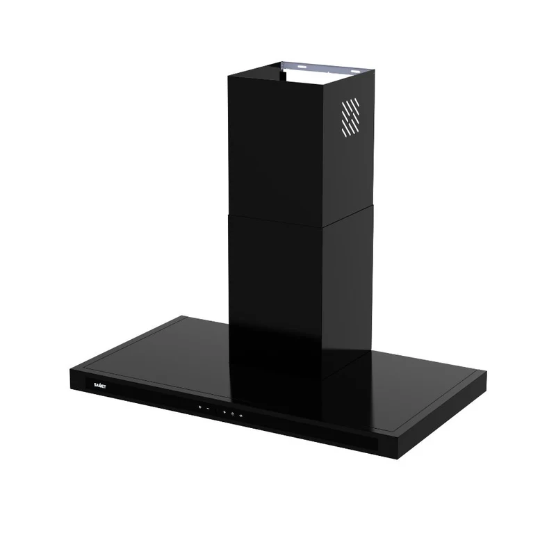 Cappa aspirante da cucina colore nero opaco 85H cm - Samet Tena90