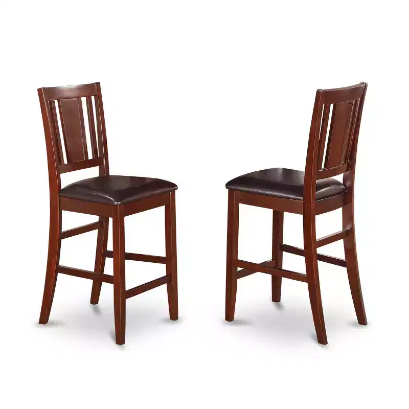 Ensemble table de hauteur comptoir avec 4 chaises - Ensemble de salle à manger moderne pour cuisine ou salle à manger