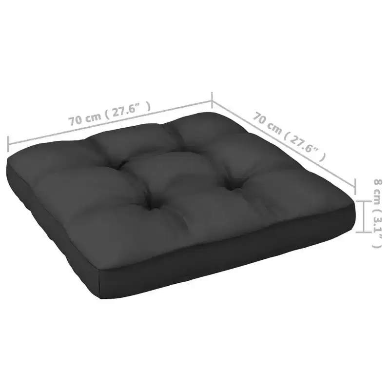 vidaXL Ensemble de Mobilier de Jardin 4 Pièces Canapé d'Angle Extérieur Bois de Pin Massif