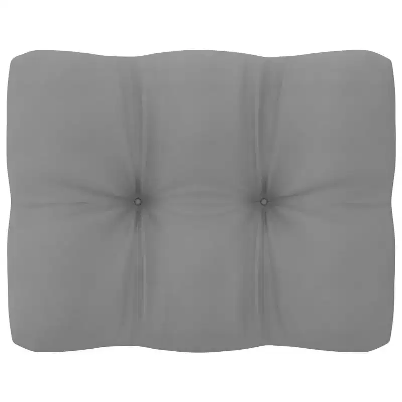 vidaXL Salon de jardin Bois de pin massif Bois de pin massif, 100 % polyester