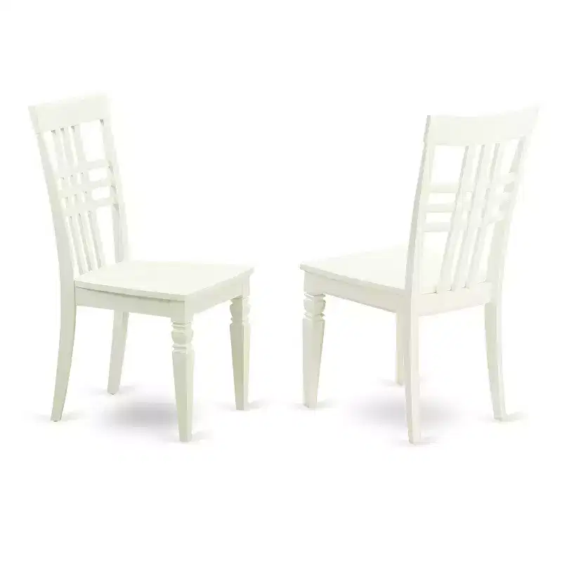 Ensemble de salle à manger rond - Table et chaises de cuisine 5 pièces - Style du Sud-Ouest - Fini cerisier noir