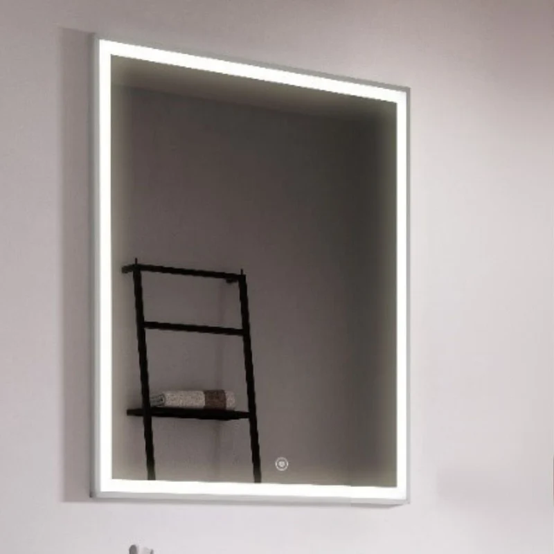 Specchio da bagno con illuminazione LED anti appannamento 60x80 cm - Kabyu