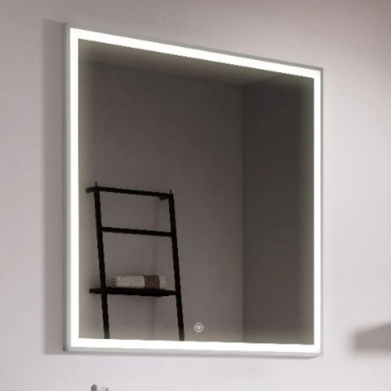 Specchio da bagno con illuminazione LED anti appannamento 120x80 cm - Kabyu