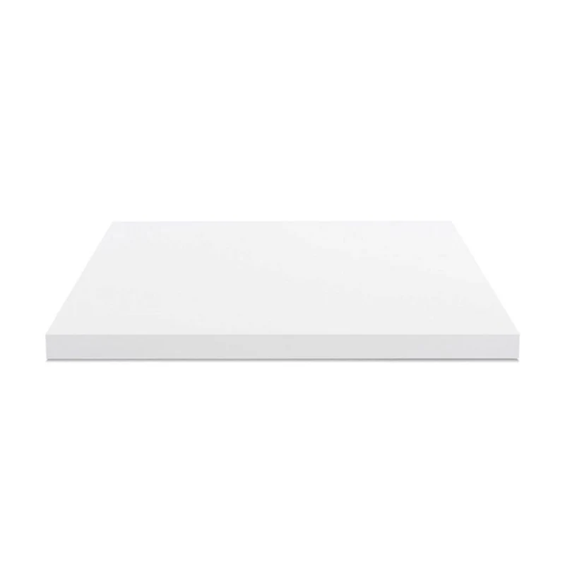 Piano per lavabo rettangolare colore bianco 80x48 cm - Keba