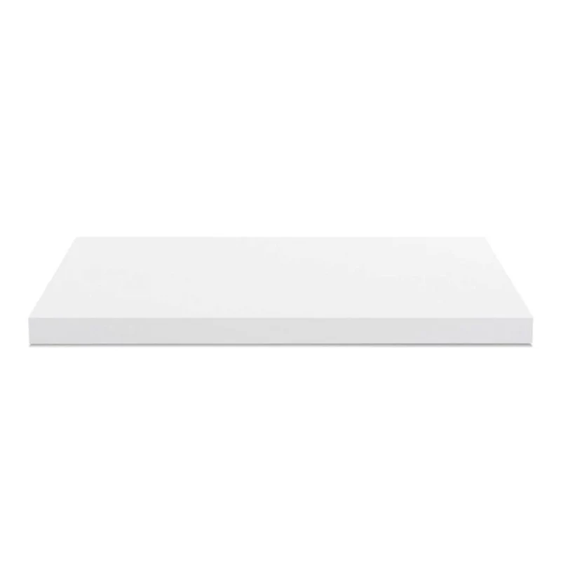Top cucina con bordo ABS rifinito colore bianco 180x60x4H cm - Keba