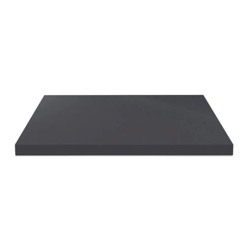 Piano lavabo rettangolare truciolare antracite satinato 100x47x3.8H