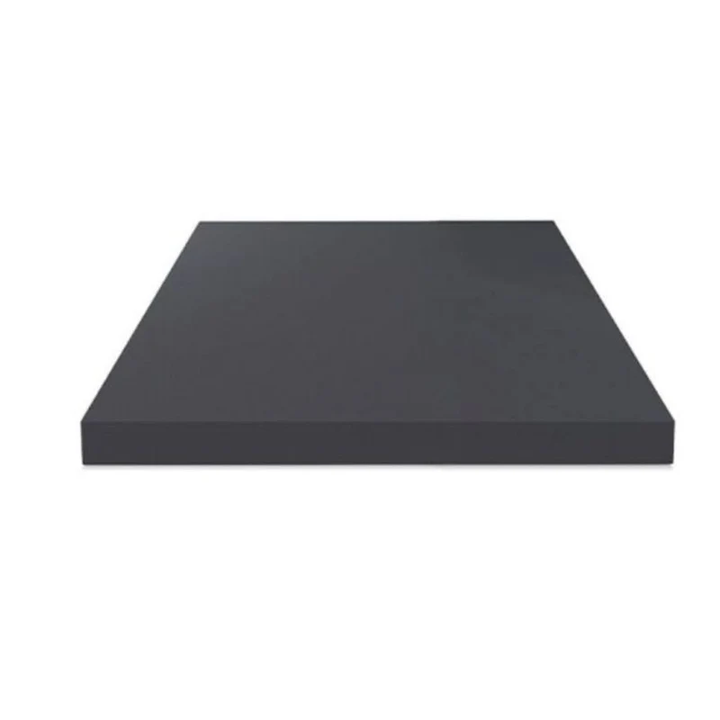 Piano tavolo quadrato truciolare antracite satinato 80x80x3.8H