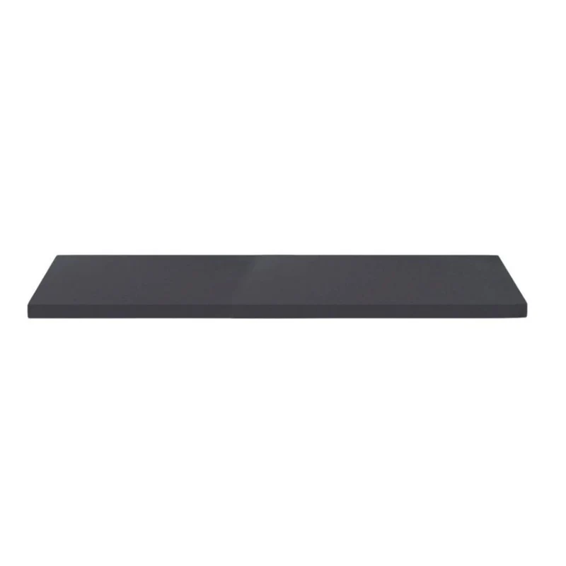 Top cucina colore antracite satinato bordo poliuretano 195x60x3.8H