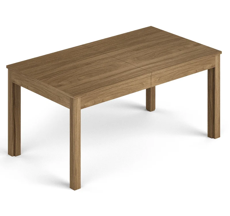 Tavolo allungabile a 320 cm colore noce naturale 160x90 cm - Super4